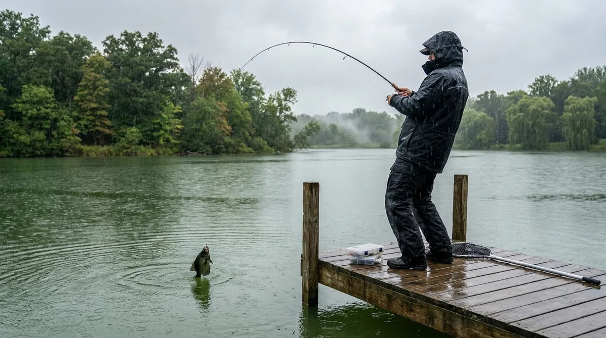 crappie fishing with fly rod Matt Johnson Outdoors Fly Fishing for Crappie -