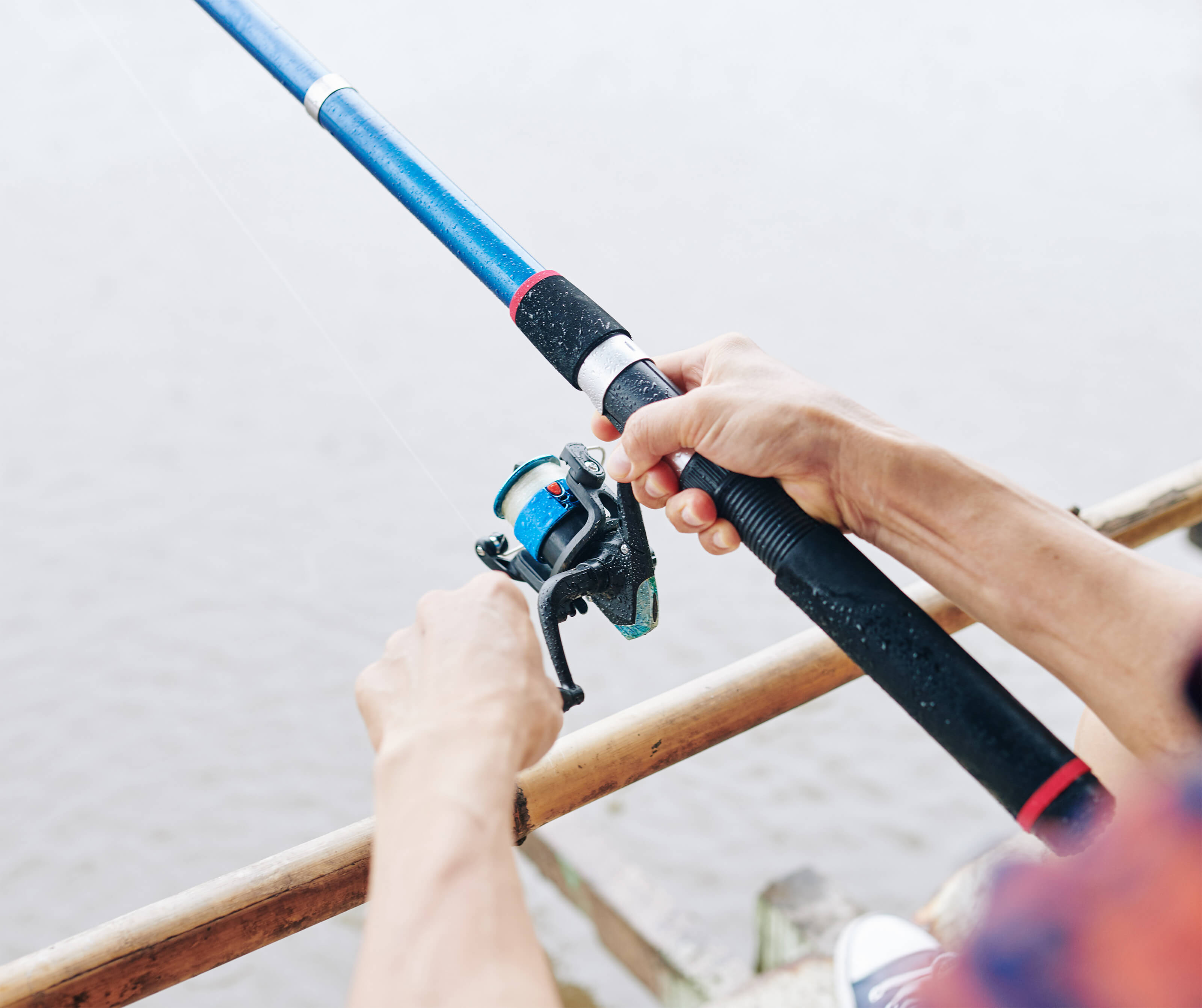 Fishing with a Spinning Reel and Rod