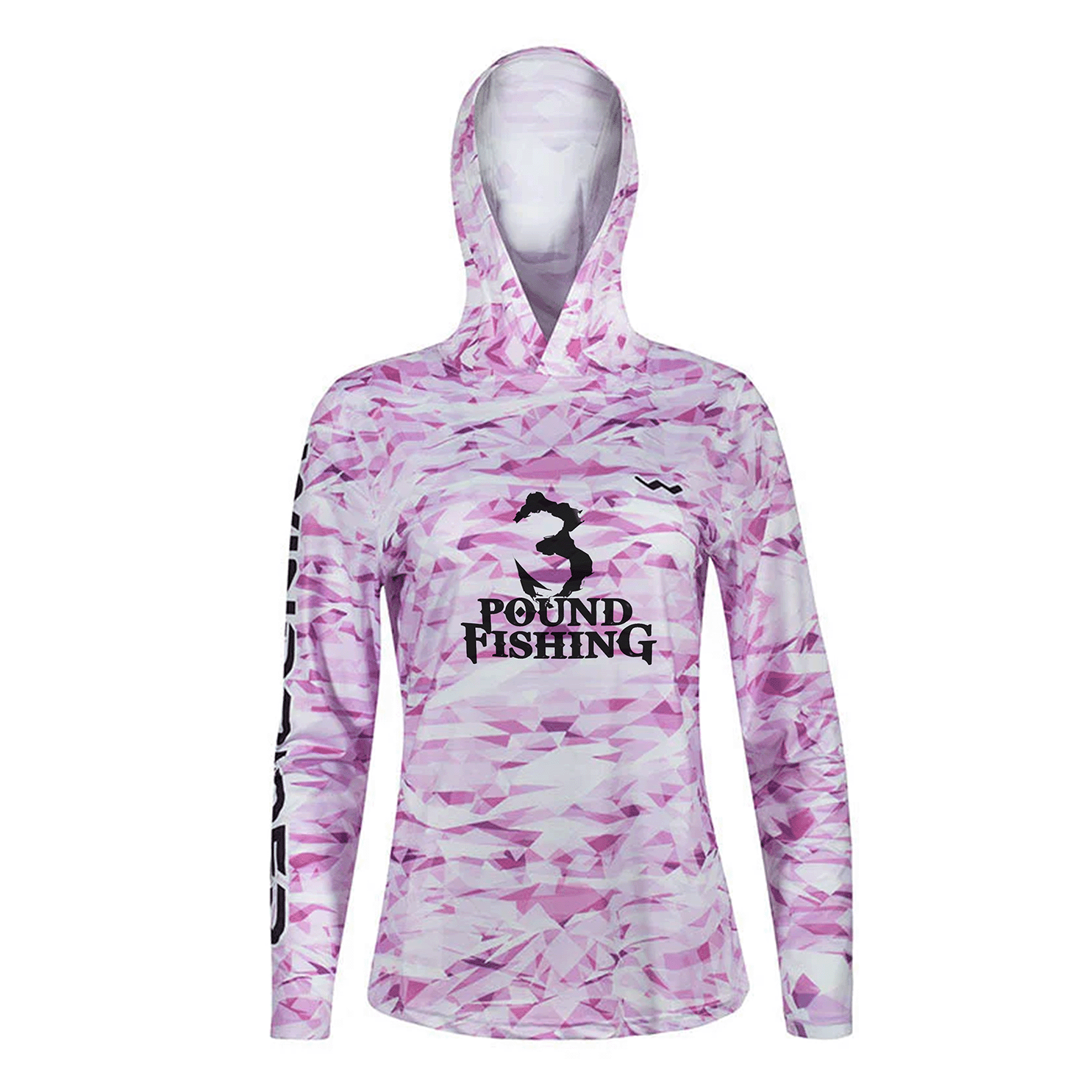 Women's 3 Pound Fishing HELIOS™ Hooded Sun Shirts - Hooded - Camo - WindRider