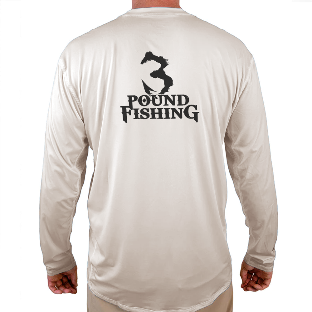 3 Pound Fishing Helios Fishing Shirt - White - WindRider