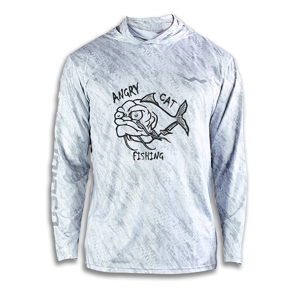 AngryCat Fishing Hooded Helios - Hooded - Grey - WindRider