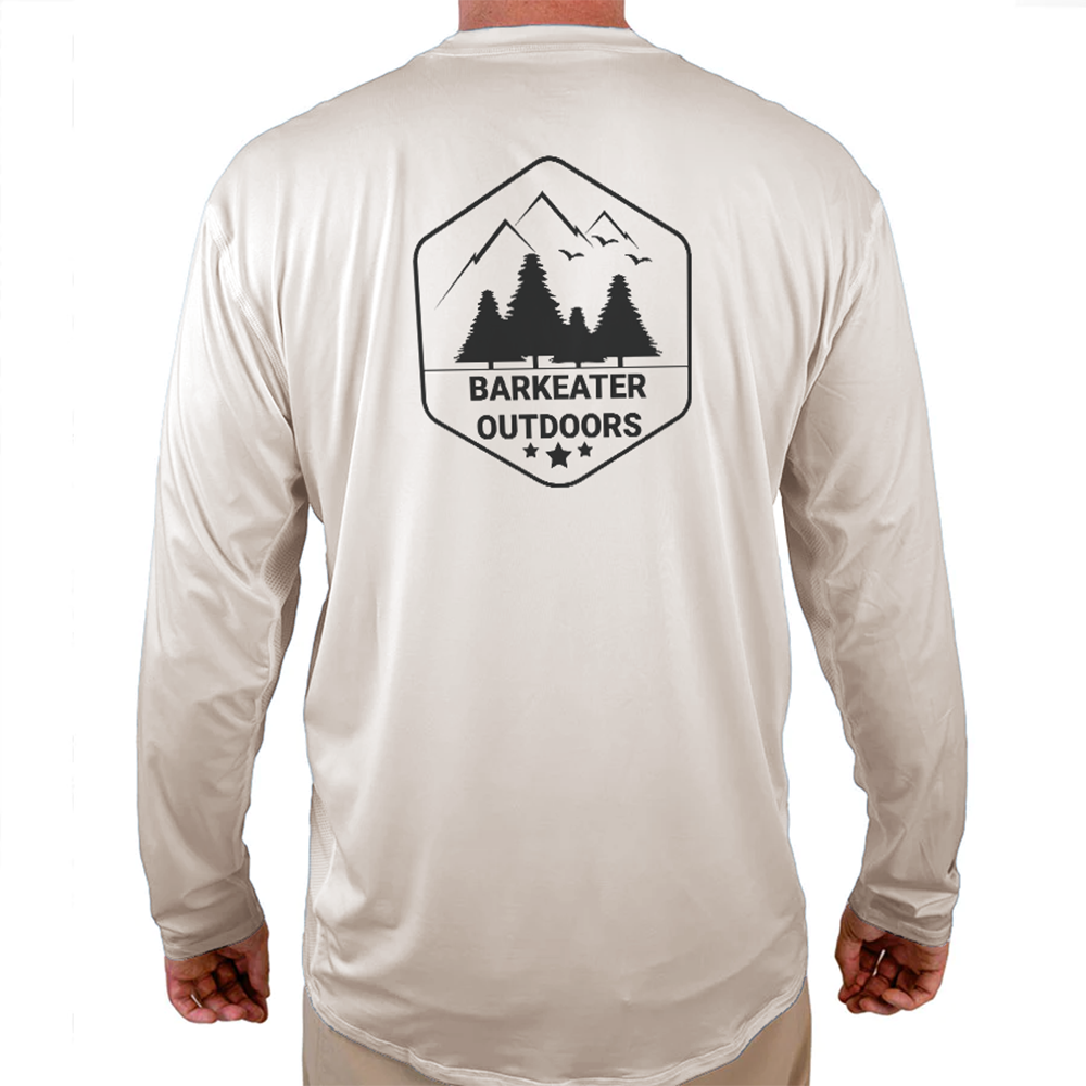 Barkeater Outdoors Helios Fishing Shirt - White - WindRider