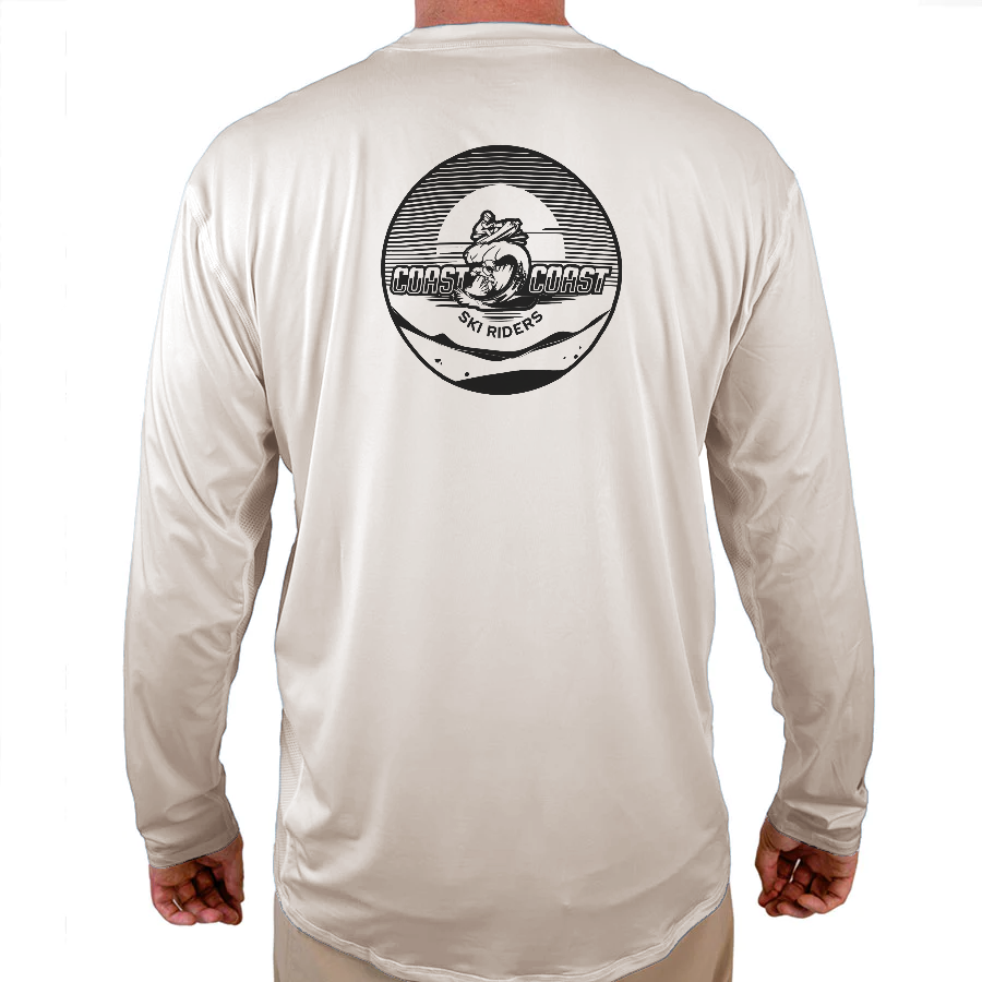 Coast 2 Coast Ski Riders Helios Fishing Shirt - White - WindRider