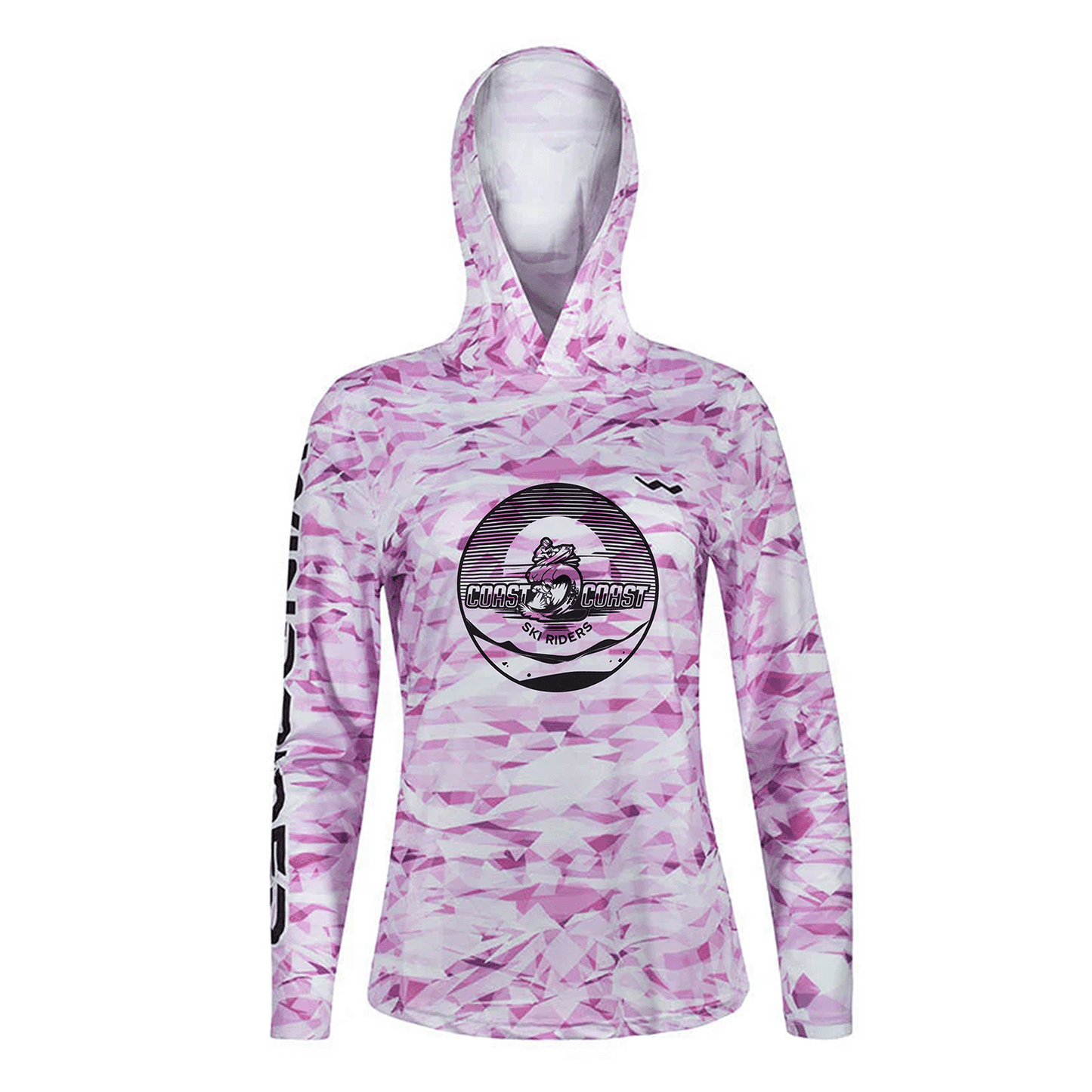 Women's Coast 2 Coast Ski Riders HELIOS™ Hooded Sun Shirts - Hooded - Camo - WindRider