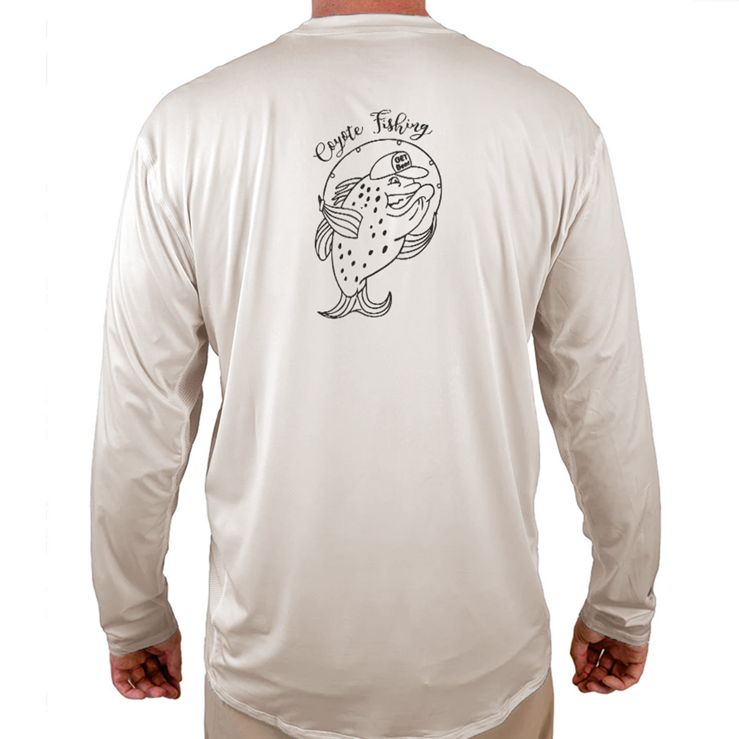 Coyote Fishing Helios Fishing Shirt - White - WindRider
