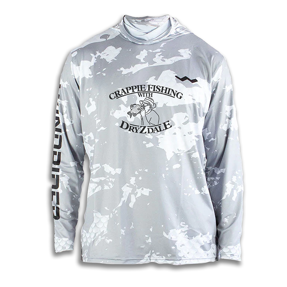 Crappie Fishing With Dryzdale Hooded Helios - Hooded - Grey - WindRider