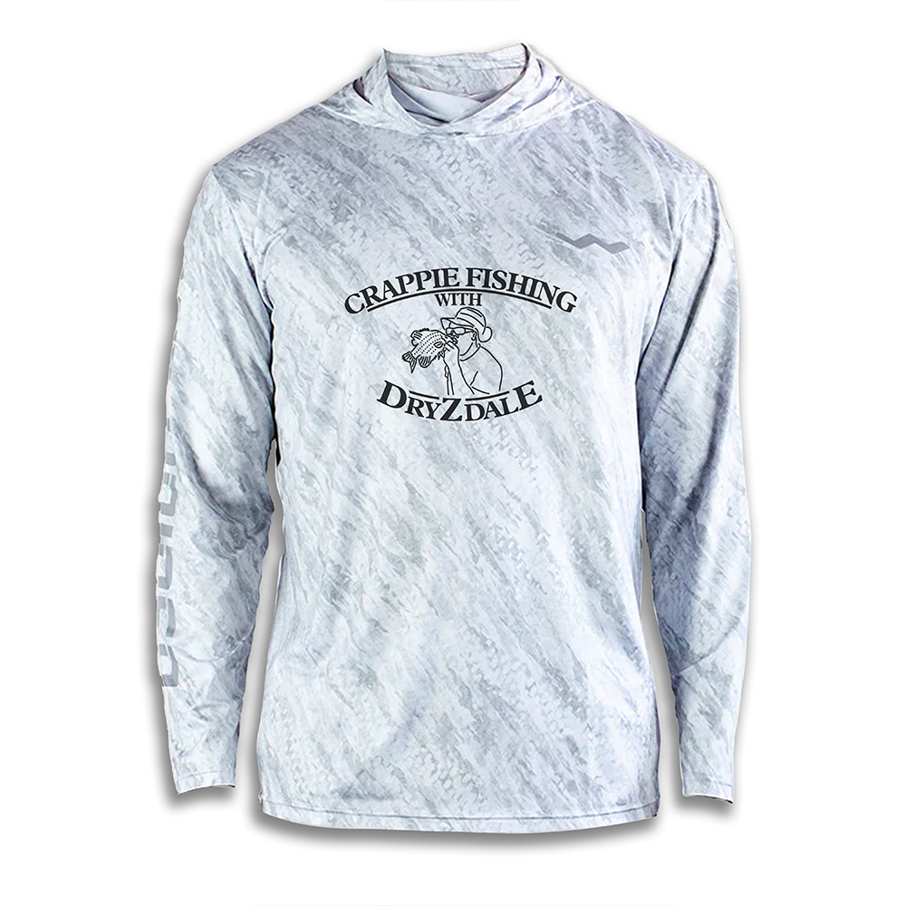 Crappie Fishing With Dryzdale Hooded Helios - Hooded - Grey - WindRider