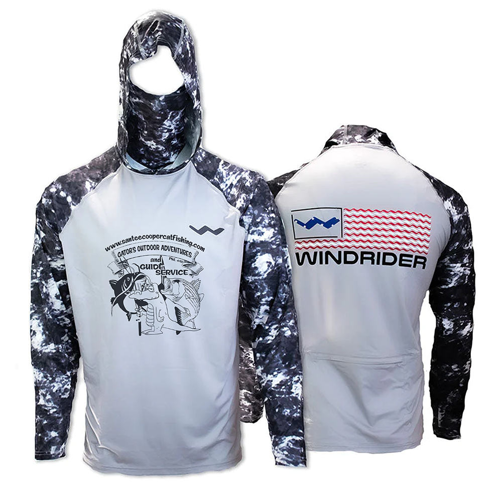 Gator'sOutdoors Adventures Atoll Fishing Shirt - Grey - WindRider
