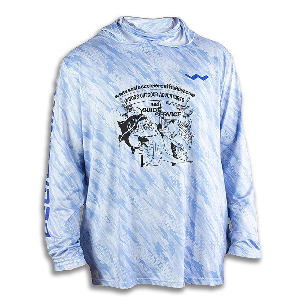 Gator'sOutdoors Adventures Hooded Helios - Hooded - Blue - WindRider