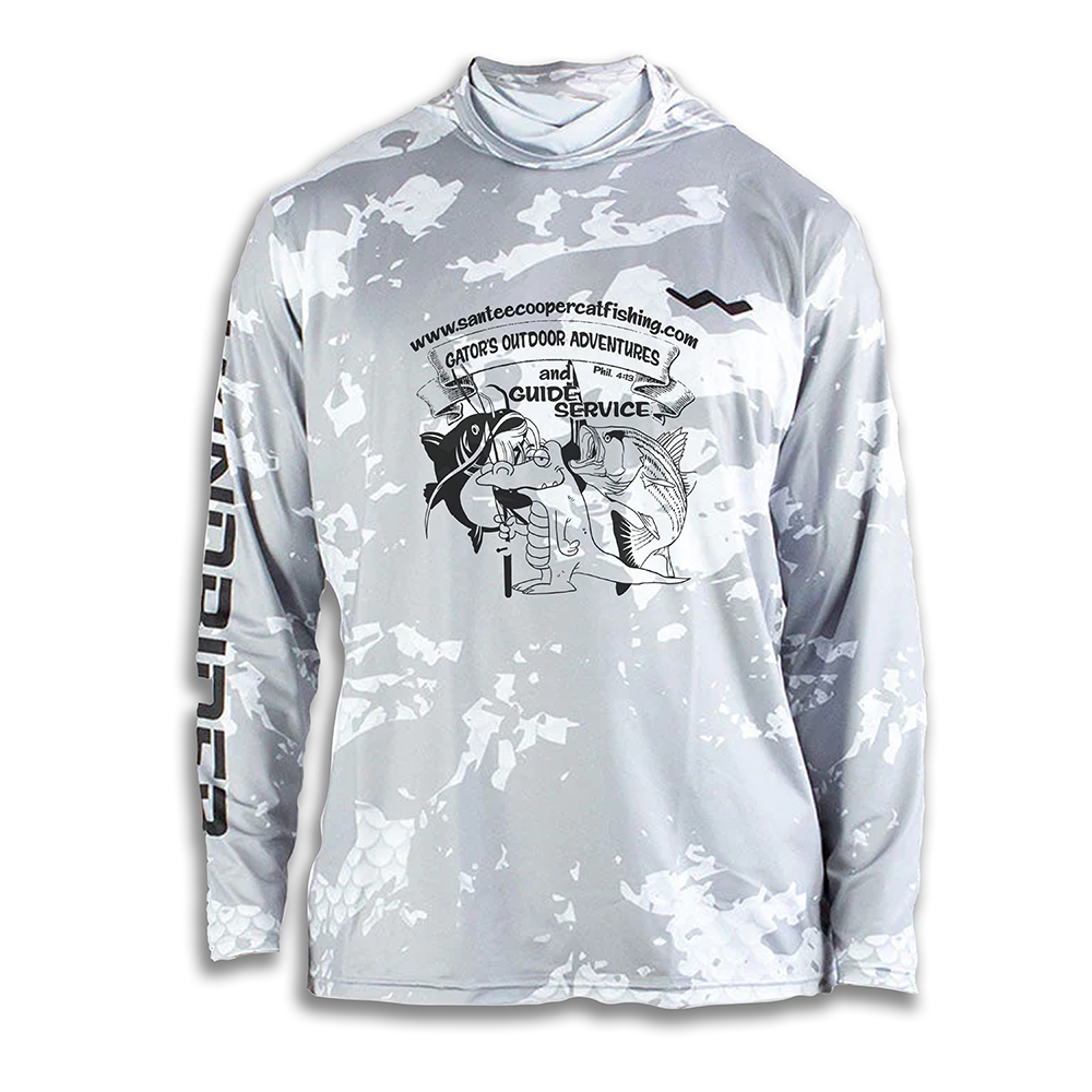 Gator'sOutdoors Adventures Hooded Helios - Hooded - Grey - WindRider