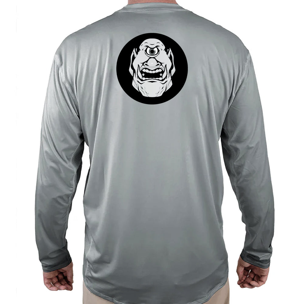 Cyclops Jigs Helios Fishing Shirt - Grey - WindRider