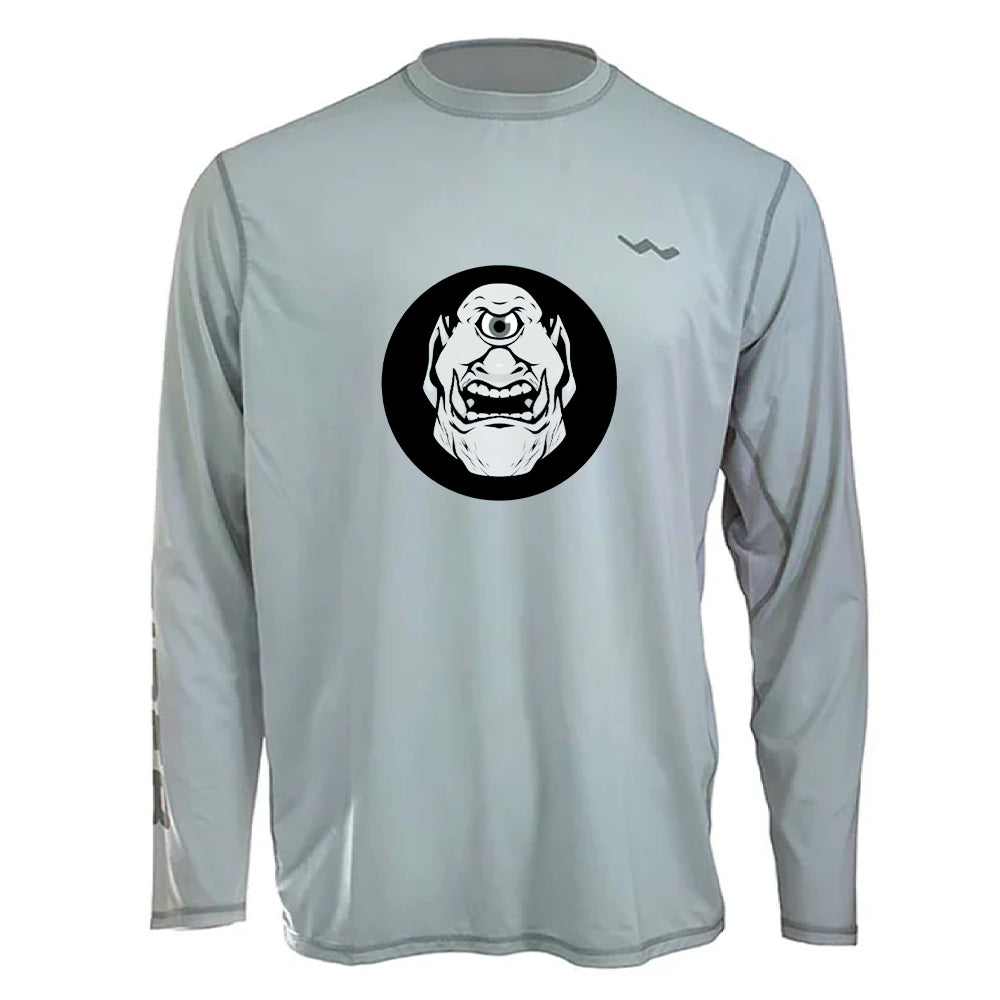 Cyclops Jigs Helios Fishing Shirt - Grey - WindRider