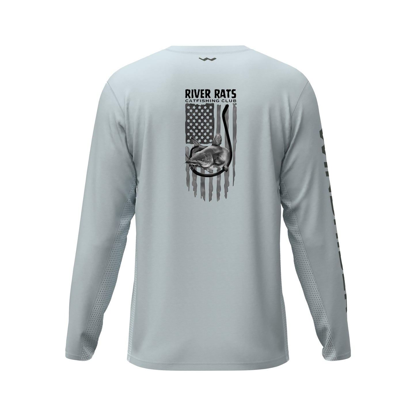 River Rats Catfishing Club Helios Fishing Shirt