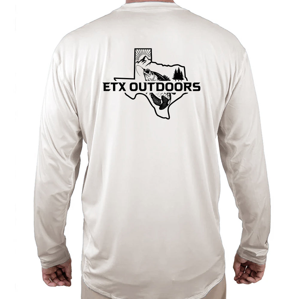 ETXOutdoors Helios Fishing Shirt - White - WindRider