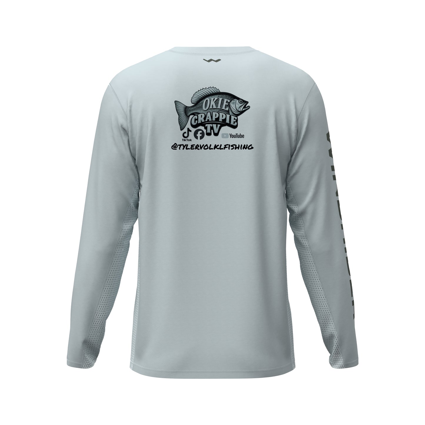 OKIE CRAPPIE TV Helios Fishing Shirt