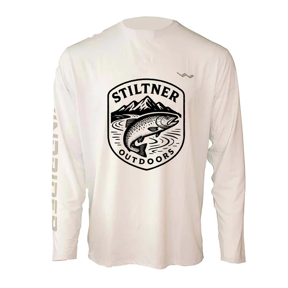 Kris Stiltner Helios Fishing Shirt - White - WindRider