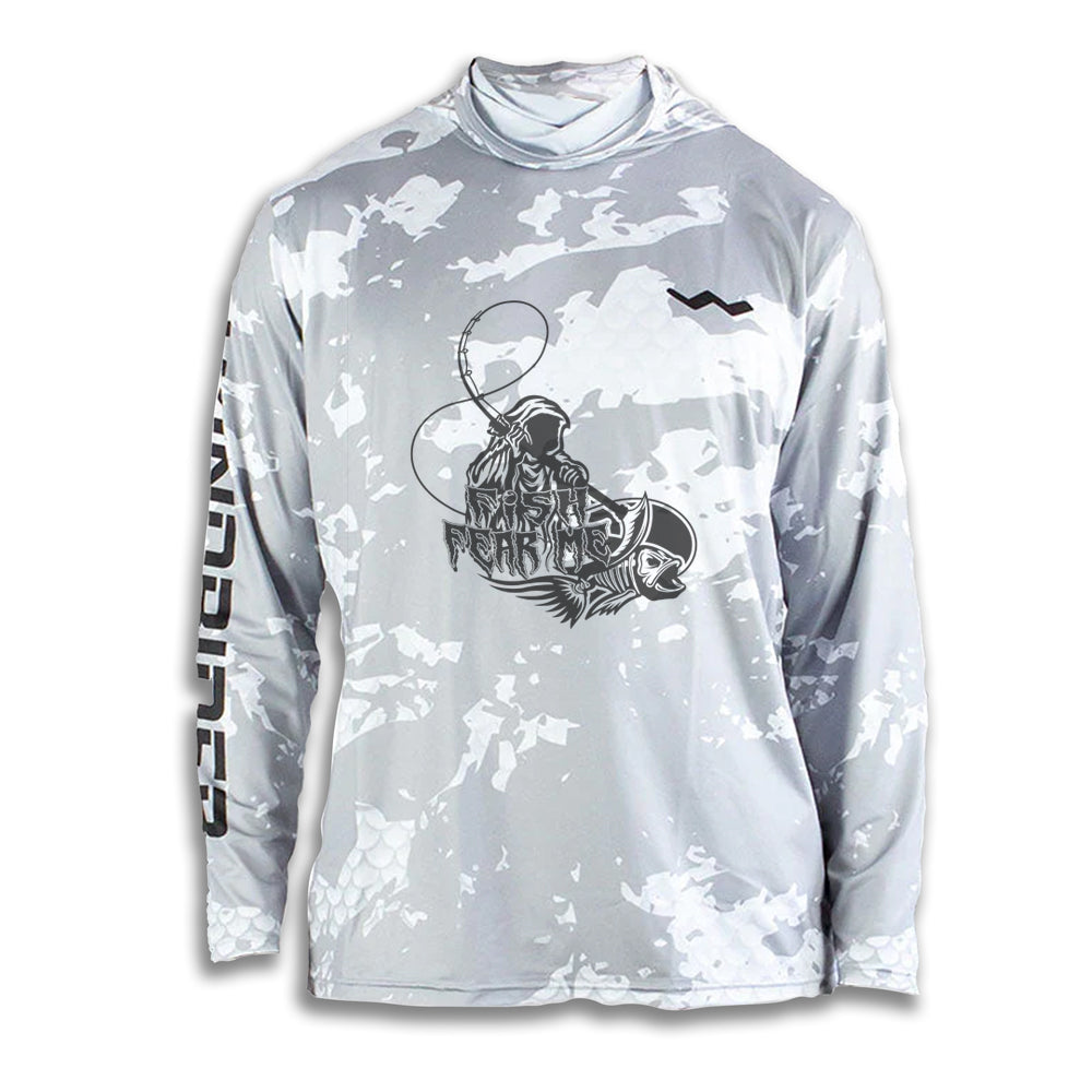 The Bass Reaper Hooded Helios - Hooded - Grey - WindRider