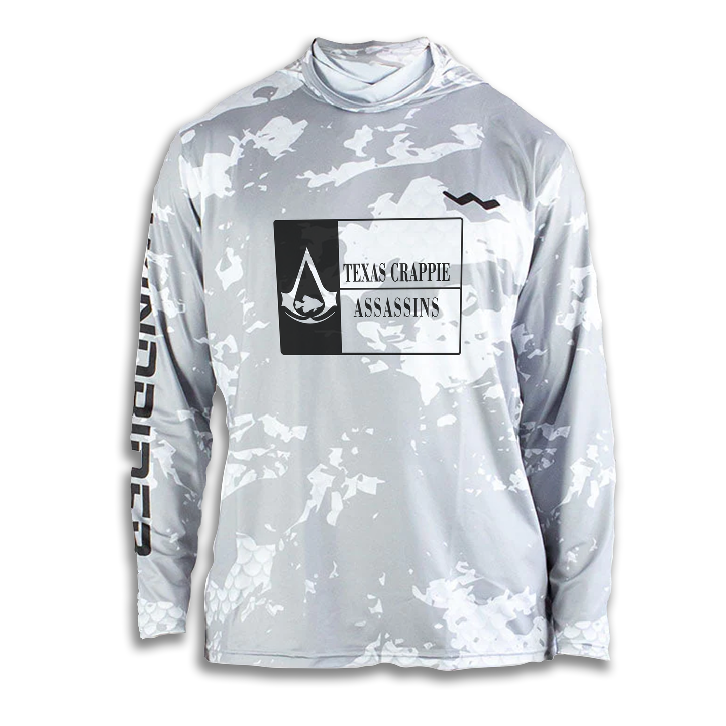 Texas Crappie Assassin Hooded Helios - Hooded - Grey - WindRider
