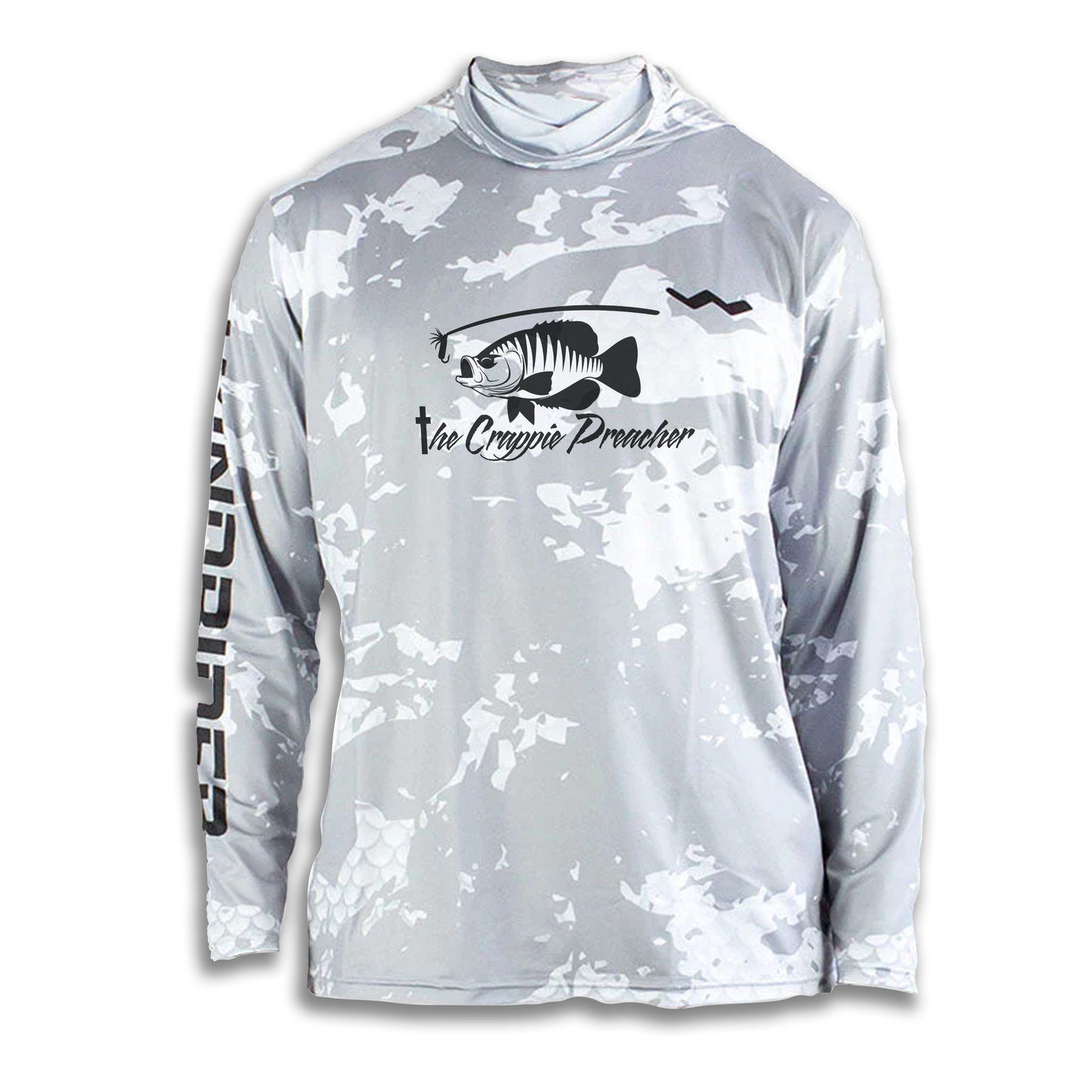 The Crappie Preacher Adventures Hooded Helios - Hooded - Grey - WindRider