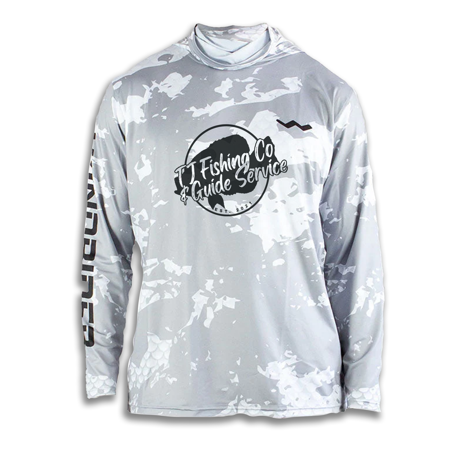 TJ FishingCo&Guide Service Hooded Helios - Hooded - Grey - WindRider