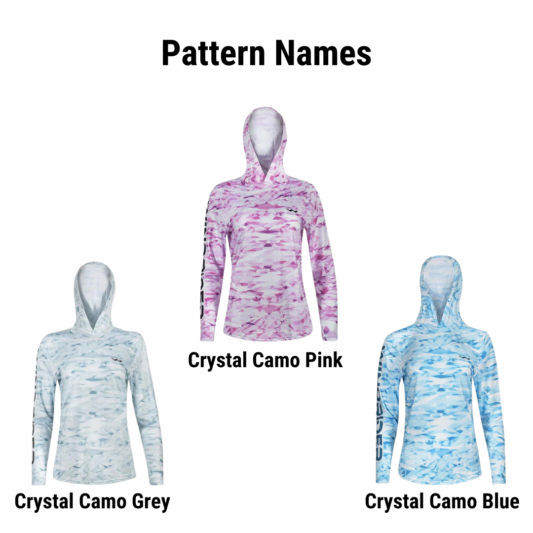 Women's HELIOS Hooded Sun Shirt - Hooded - Camo - WindRider