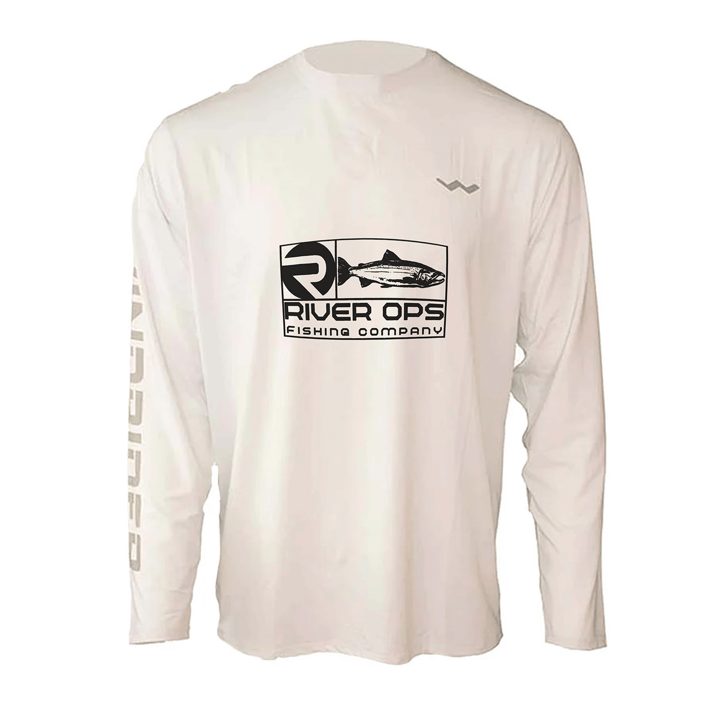 River Ops Fishing Company Helios Fishing Shirt - White - WindRider