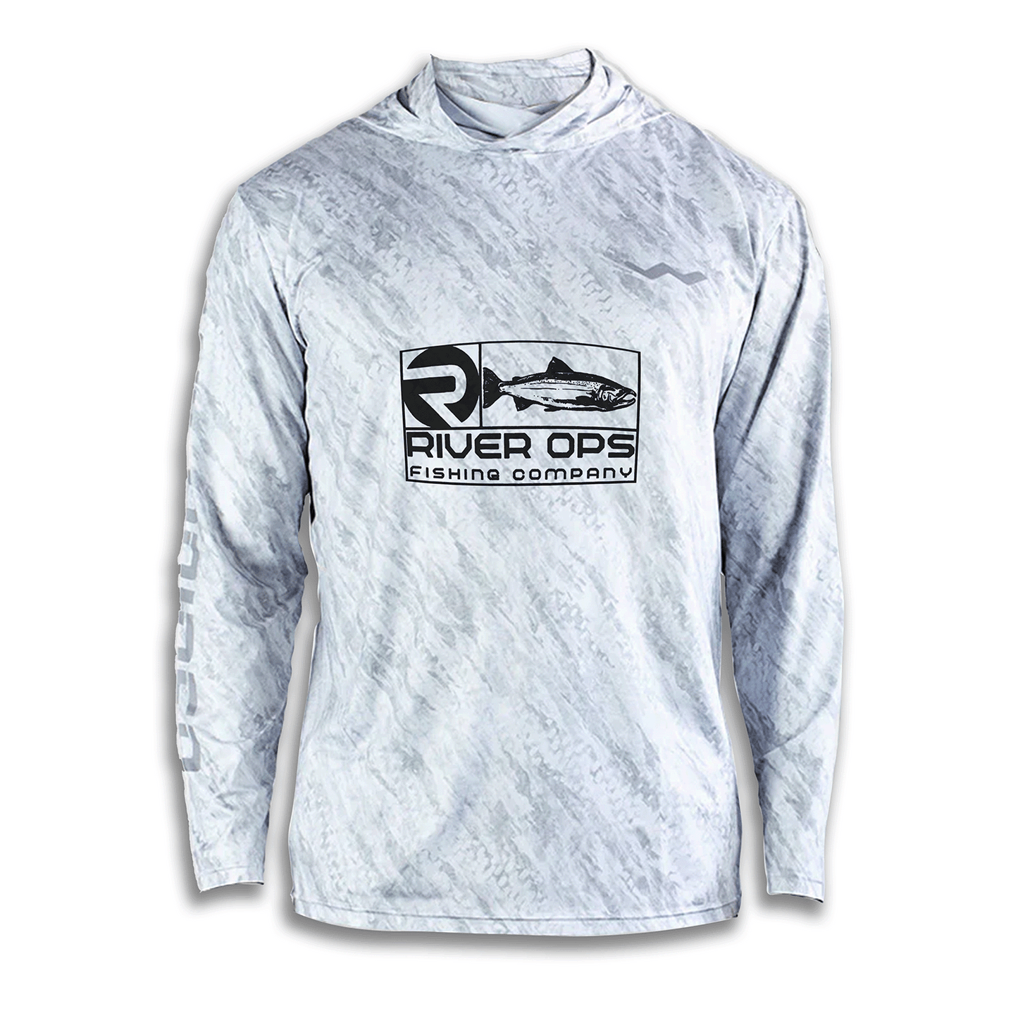 River Ops Fishing Company Hooded Helios - Hooded - Grey - WindRider