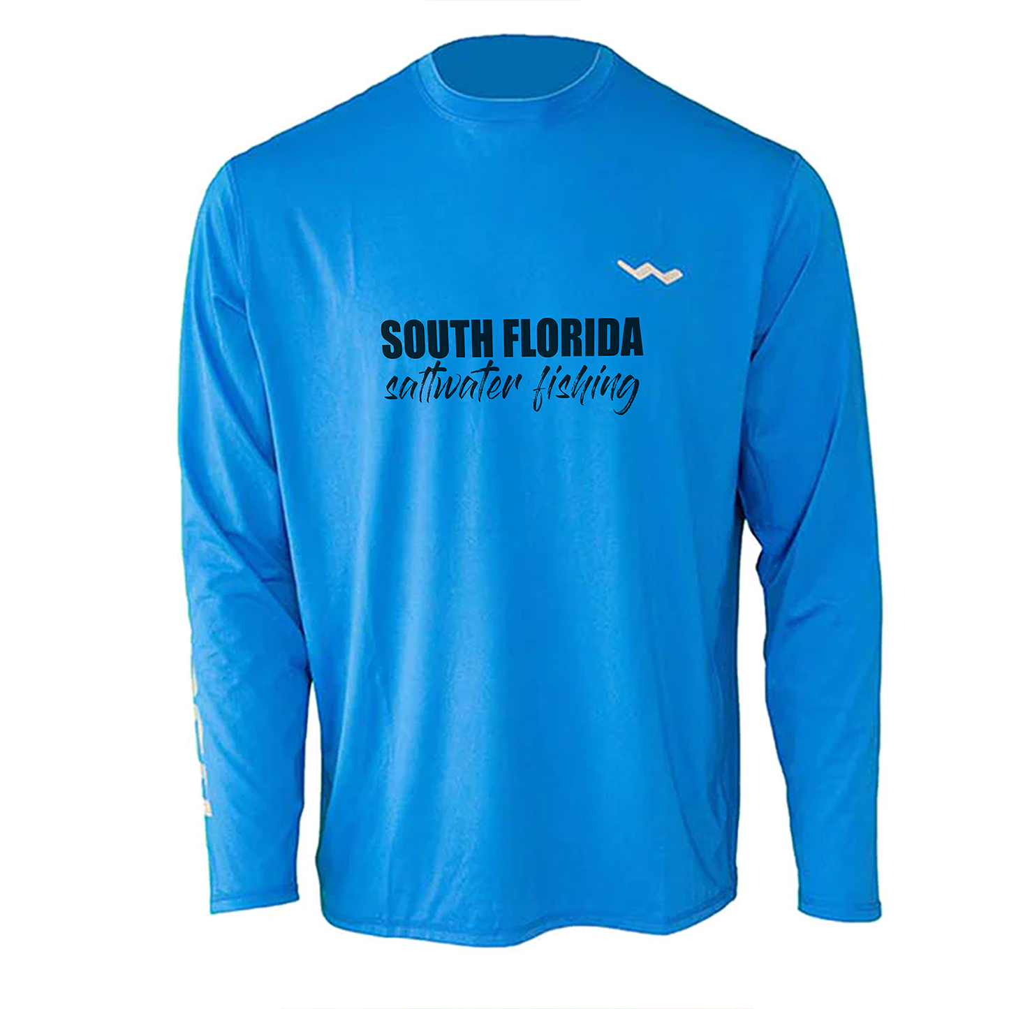 South Florida Saltwater Helios Fishing Shirt - Blue - WindRider