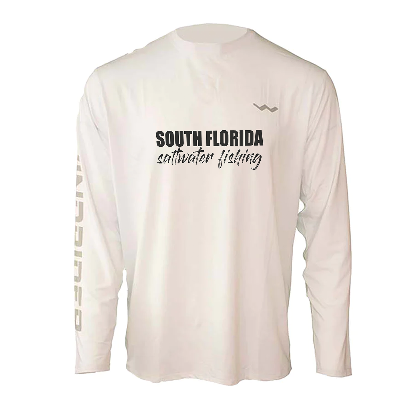 South Florida Saltwater Helios Fishing Shirt - White - WindRider