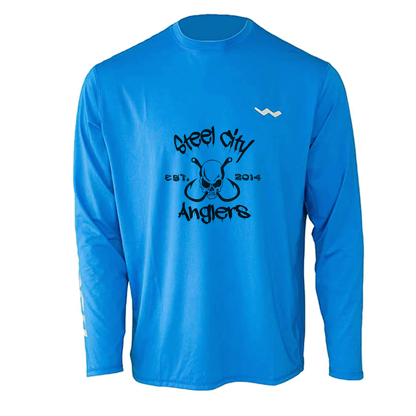 Steel City Anglers Helios Fishing Shirt - Blue - WindRider