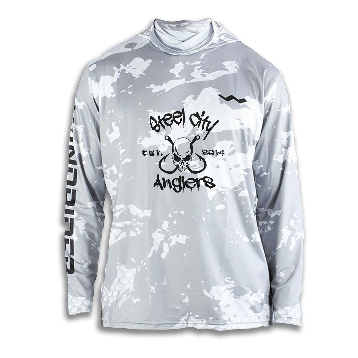 Steel City Anglers Hooded Helios - Hooded - Grey - WindRider