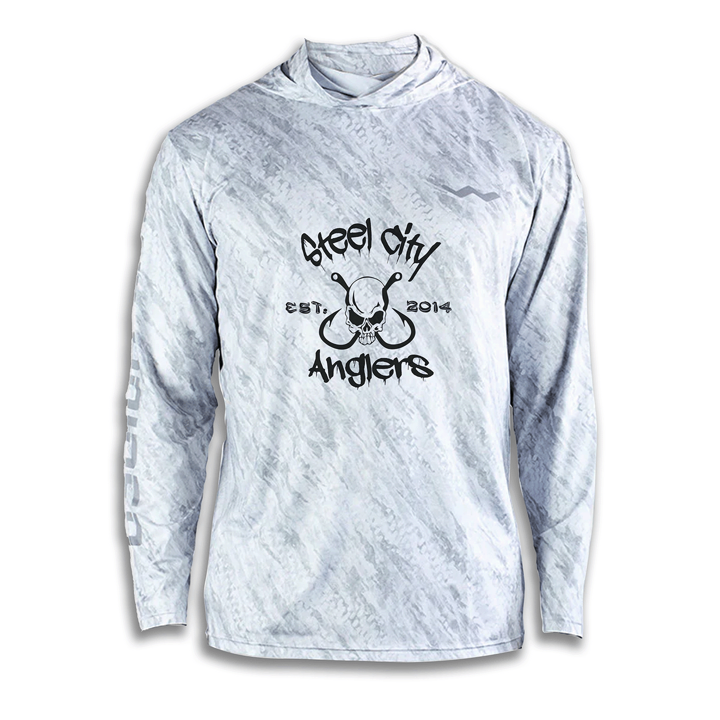 Steel City Anglers Hooded Helios - Hooded - Grey - WindRider
