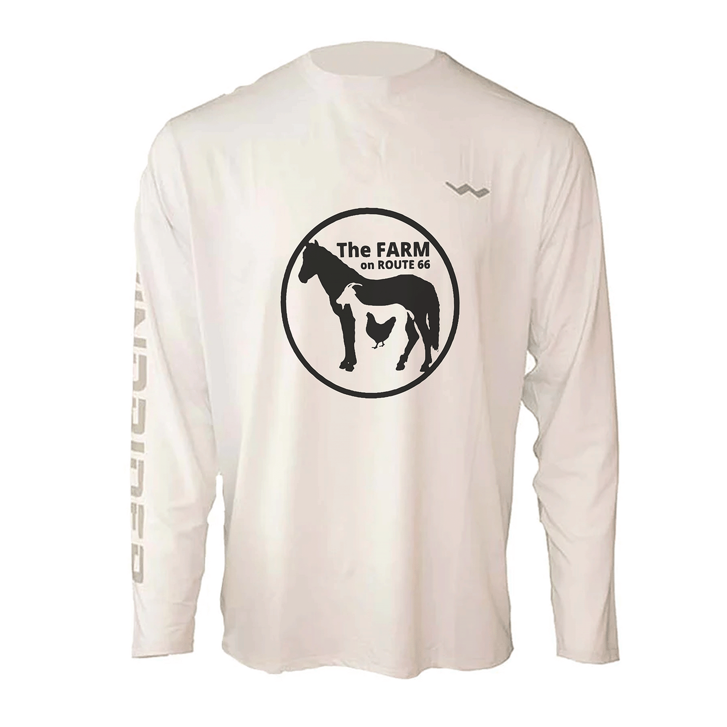 The Farm on Route 66 Helios Fishing Shirt - White - WindRider