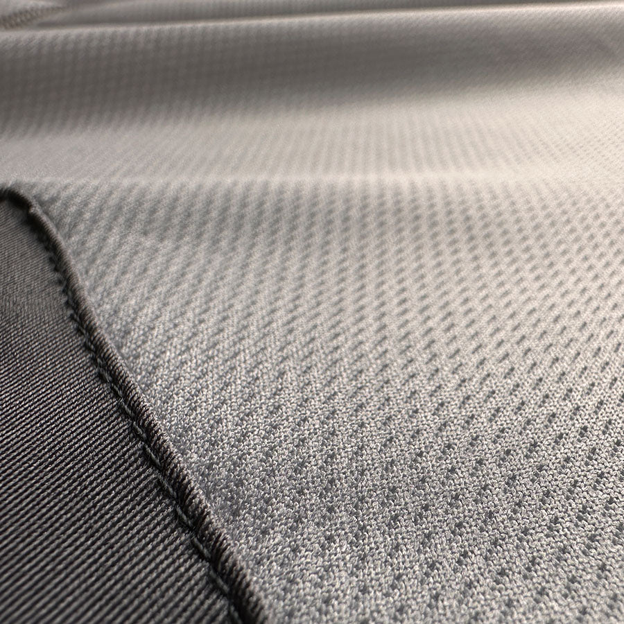 Close up detail shot sol invictus pro shirt mesh side ventilation panel construction