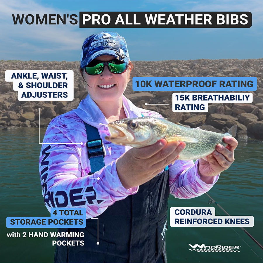 Women's Pro All Weather Bibs - Pro - WindRider