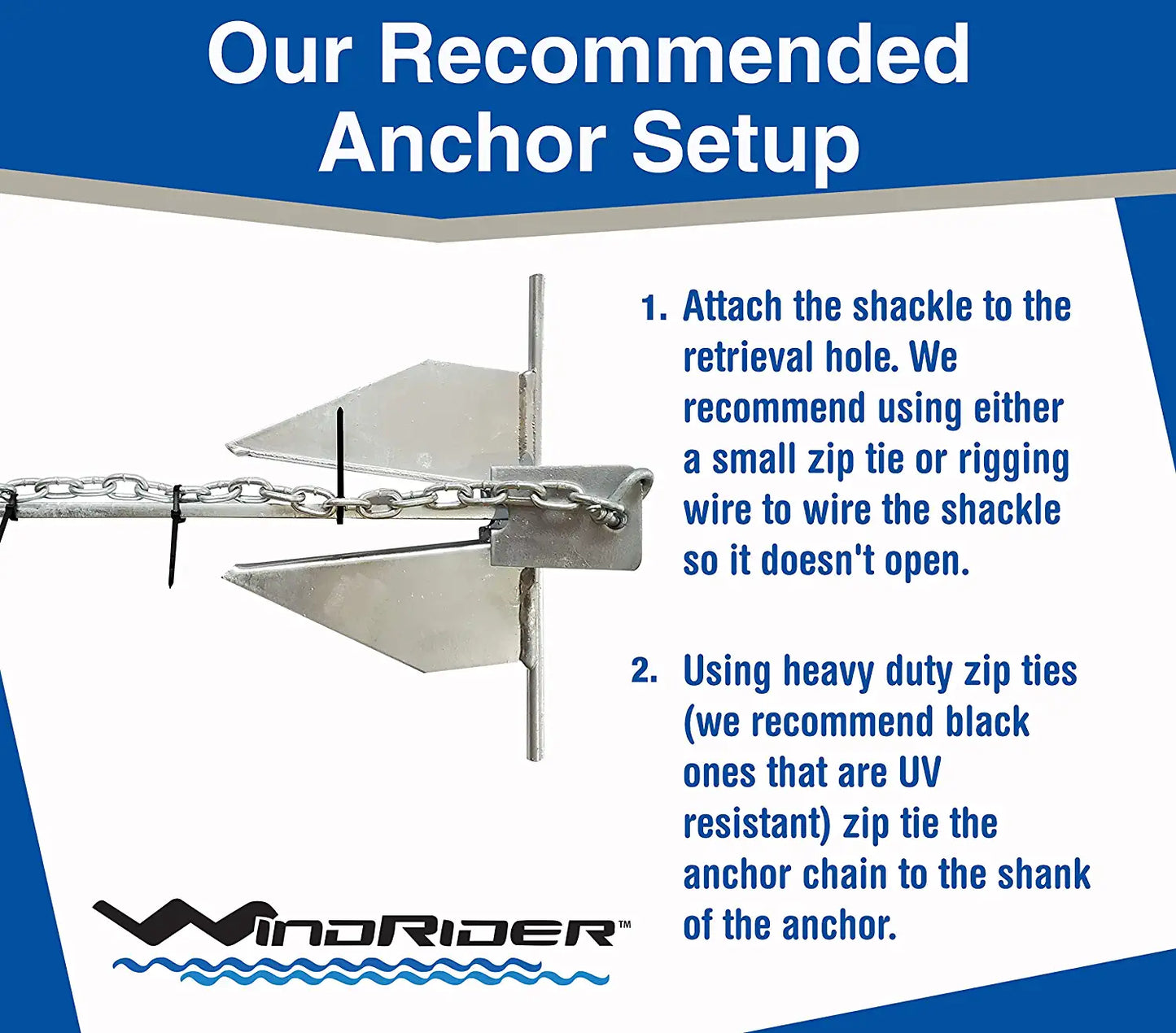 WindRider Boat Anchor Kits