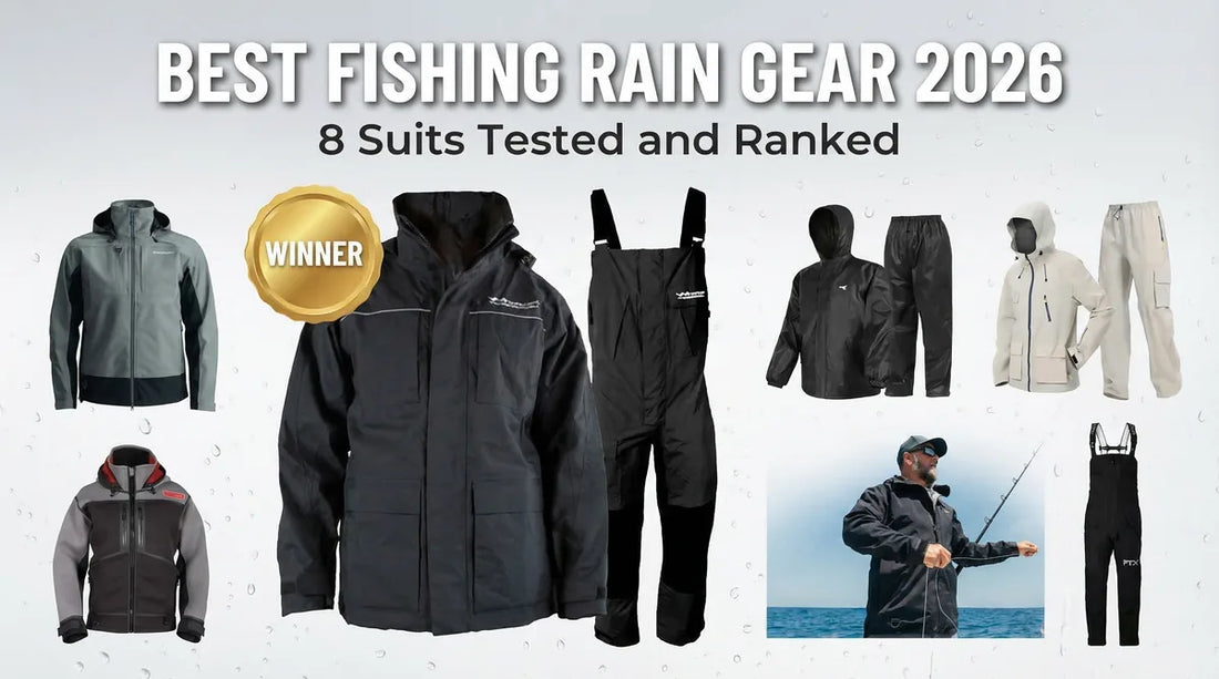 Best Fishing Rain Gear 2026 - 8 suits tested and ranked with WindRider Pro All-Weather as winner