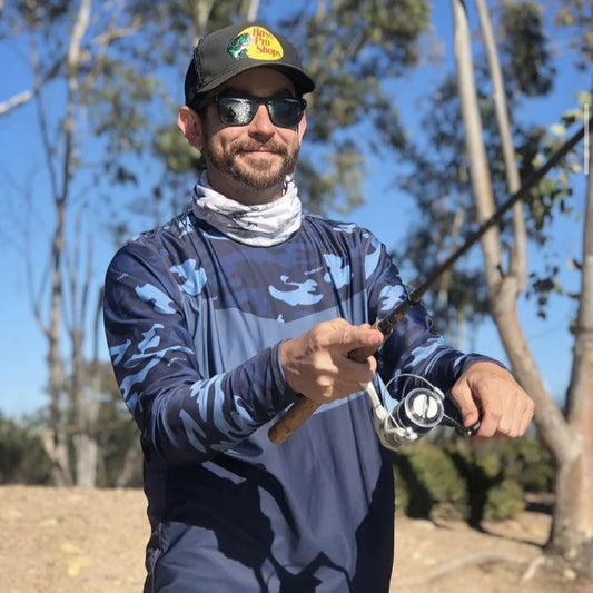 Helios fishing apparel - Pike Fishing Shirts: UV Protection for Clear Water Sight Fishing