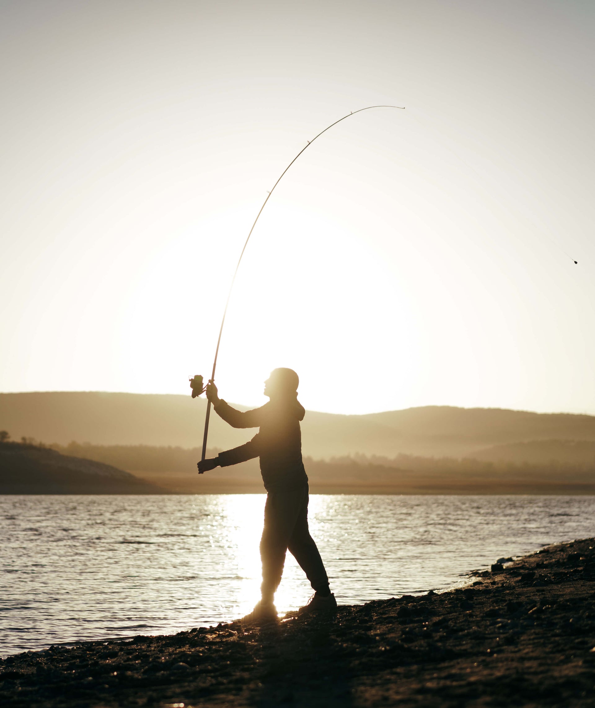 casting a fishing pole sound effect Sougayilang Pole, IM6 Graphite Spinning Rod & Rod - Two Pieces, SuperPolymer Handle Fishing Rod for Bass Fishing How Do You Cast a