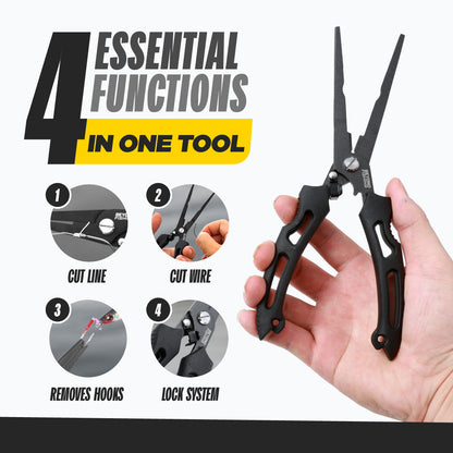 Beyond Fishing Long Nose & Quick-Rig Fishing Pliers