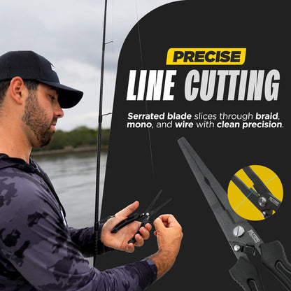 Beyond Fishing Long Nose & Quick-Rig Fishing Pliers