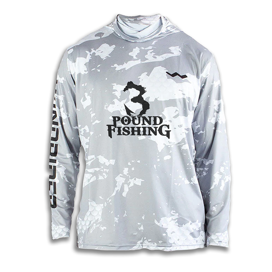 3 Pound Fishing Hooded Helios - Hooded - Grey - WindRider