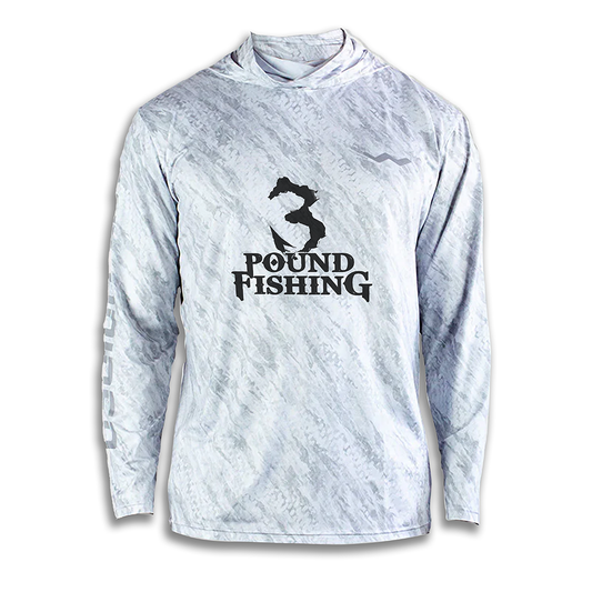 3 Pound Fishing Hooded Helios - Hooded - Grey - WindRider