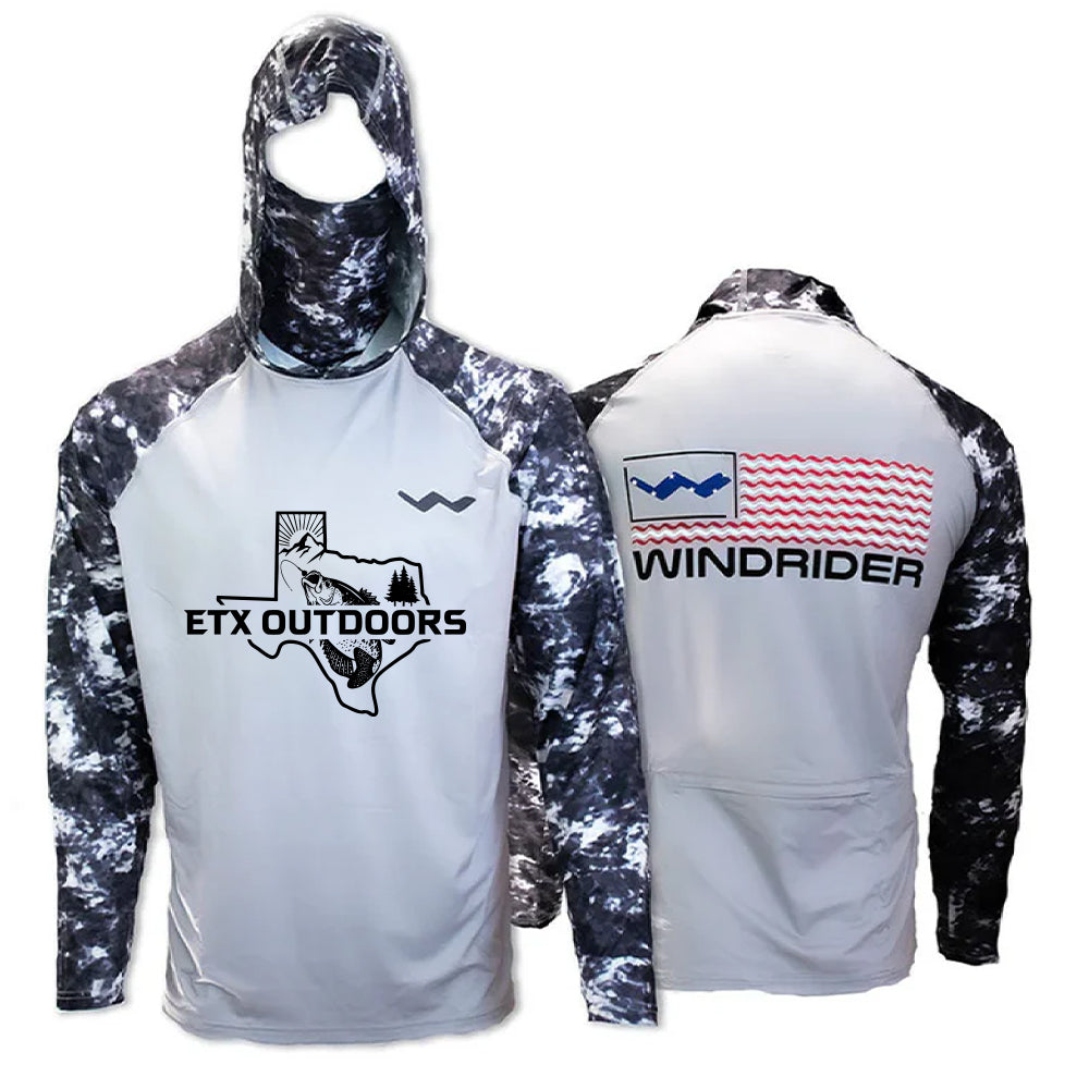 ETXOutdoors Atoll Fishing Shirt - Grey - WindRider