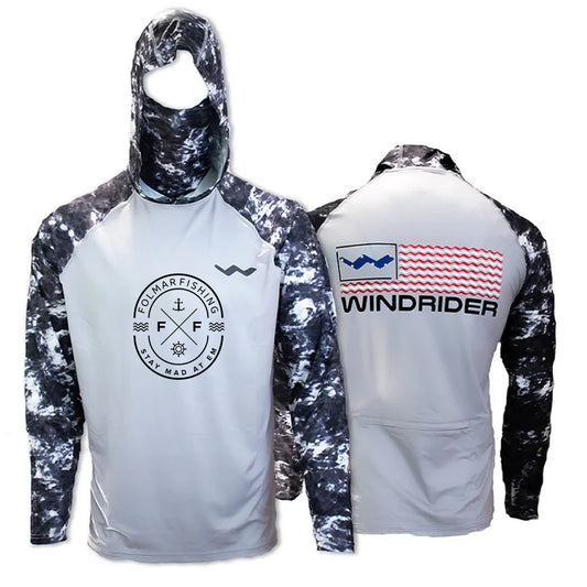 Folmar Atoll Fishing Shirt - Grey - WindRider