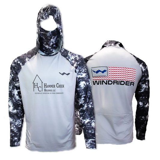 Hammer creek holdings Atoll Fishing Shirt - Grey - WindRider