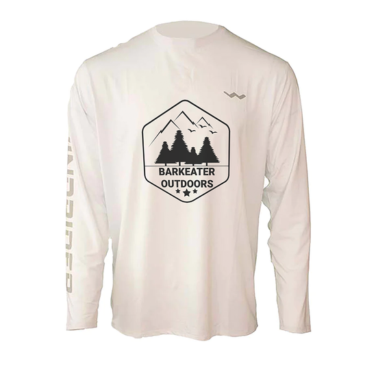 Barkeater Outdoors Helios Fishing Shirt - White - WindRider