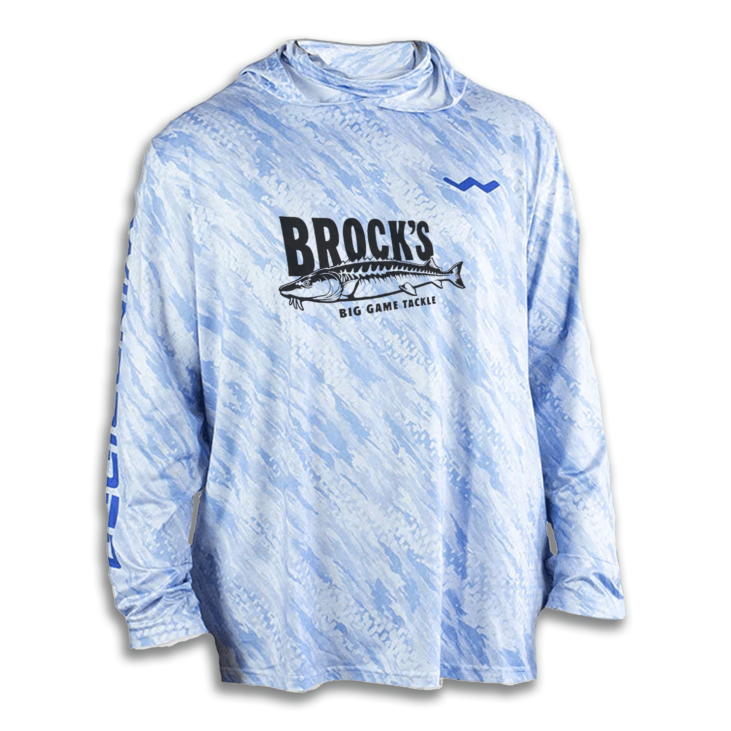 Brock's Big Game Tackle Hooded Helios - Hooded - Blue - WindRider