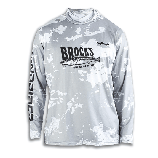 Brock's Big Game Tackle Hooded Helios - Hooded - Grey - WindRider
