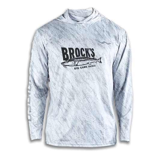 Brock's Big Game Tackle Hooded Helios - Hooded - Grey - WindRider